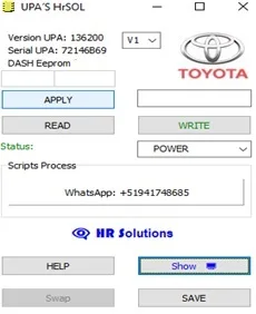 TOYOTA 24C16 VDO