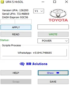 TOYOTA 93C56 DENSO